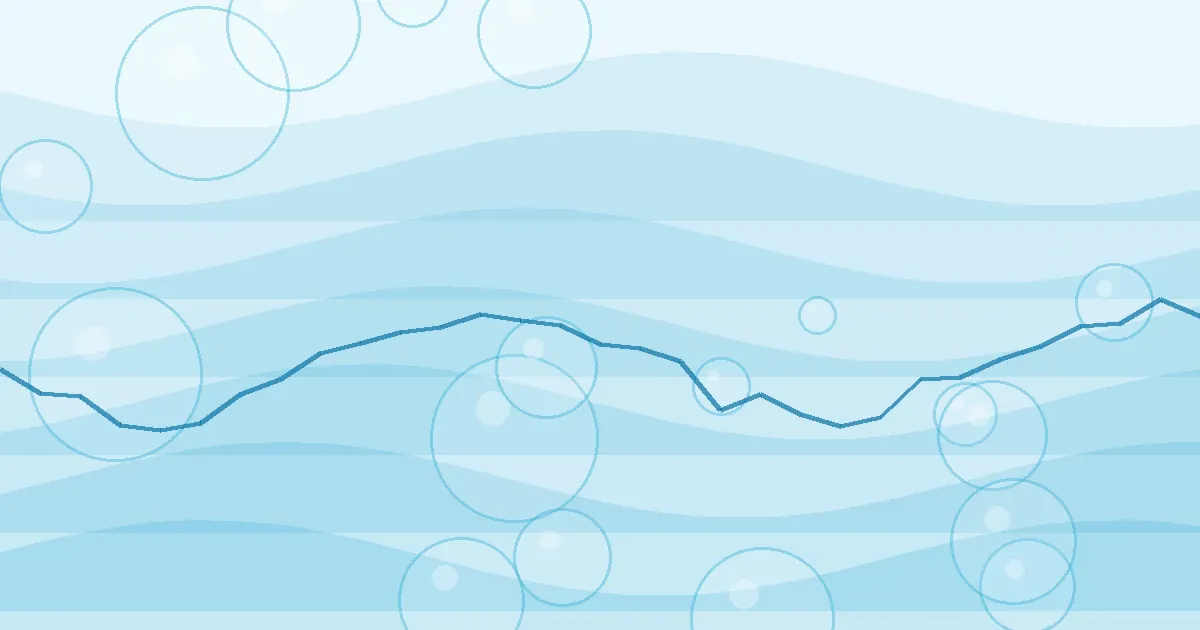 Transparent blue market research interface for independent SwissVergleich trading education